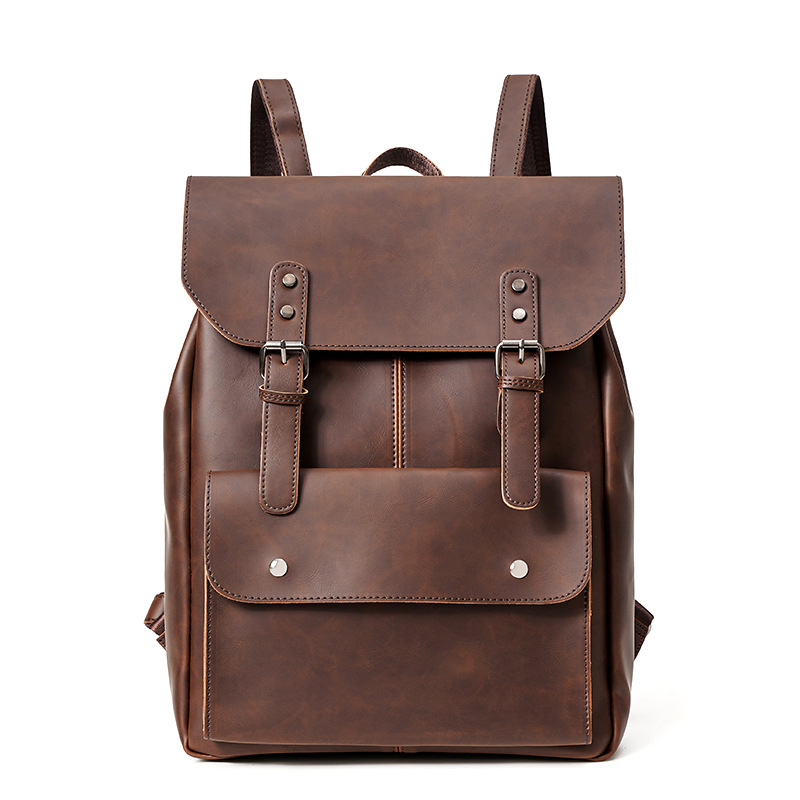 GOYN Vintage Men's Leather Bac - Leather Work Rucksack review and price