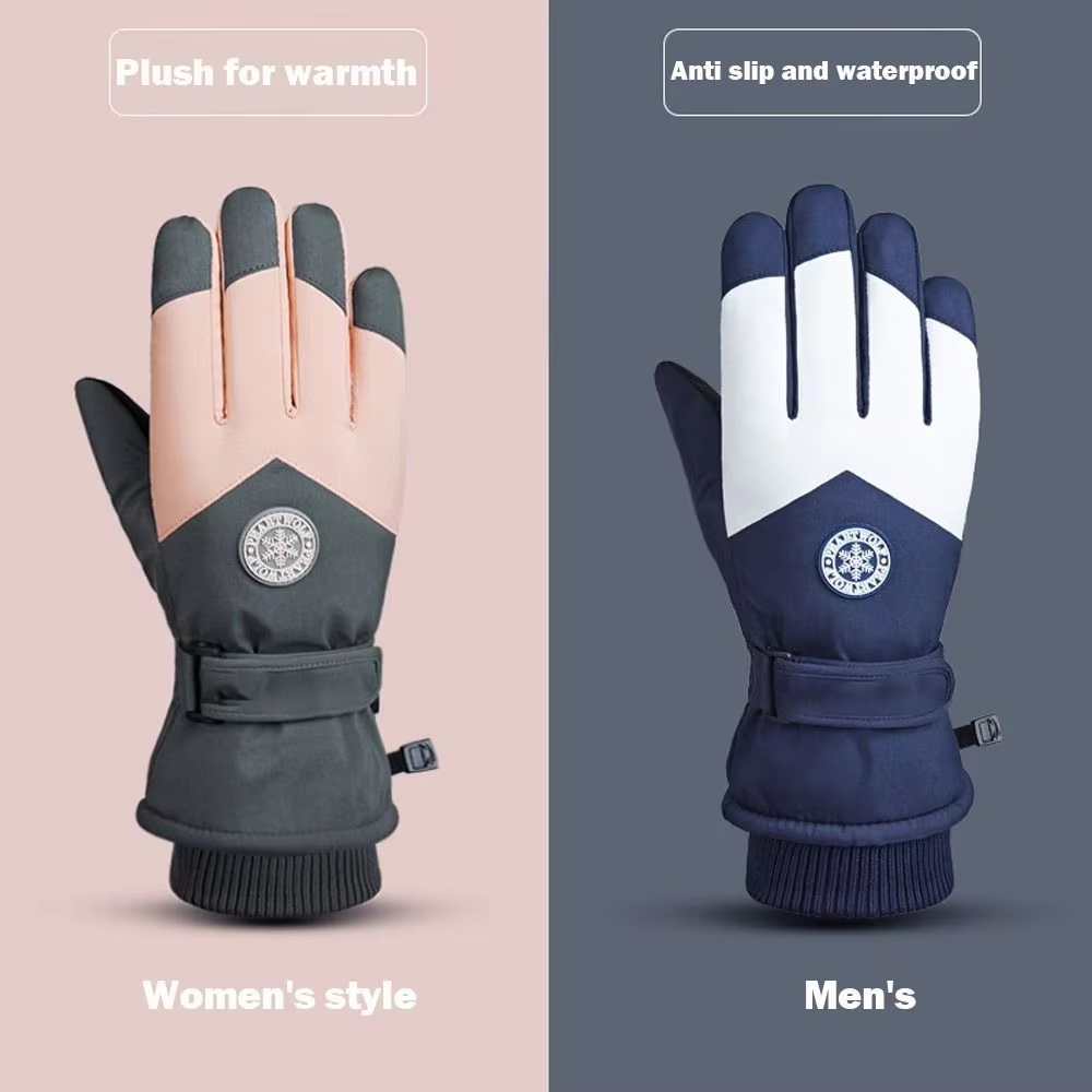 2Sets Winter Unisex Snowboard  - Leather Work Winter Gloves review and price