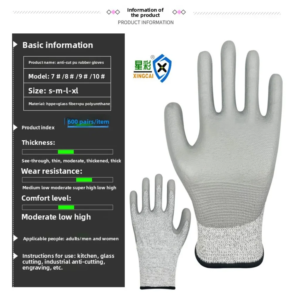 Level 5 Cut Resistant Gloves H - Leveling Leatherworking review and price