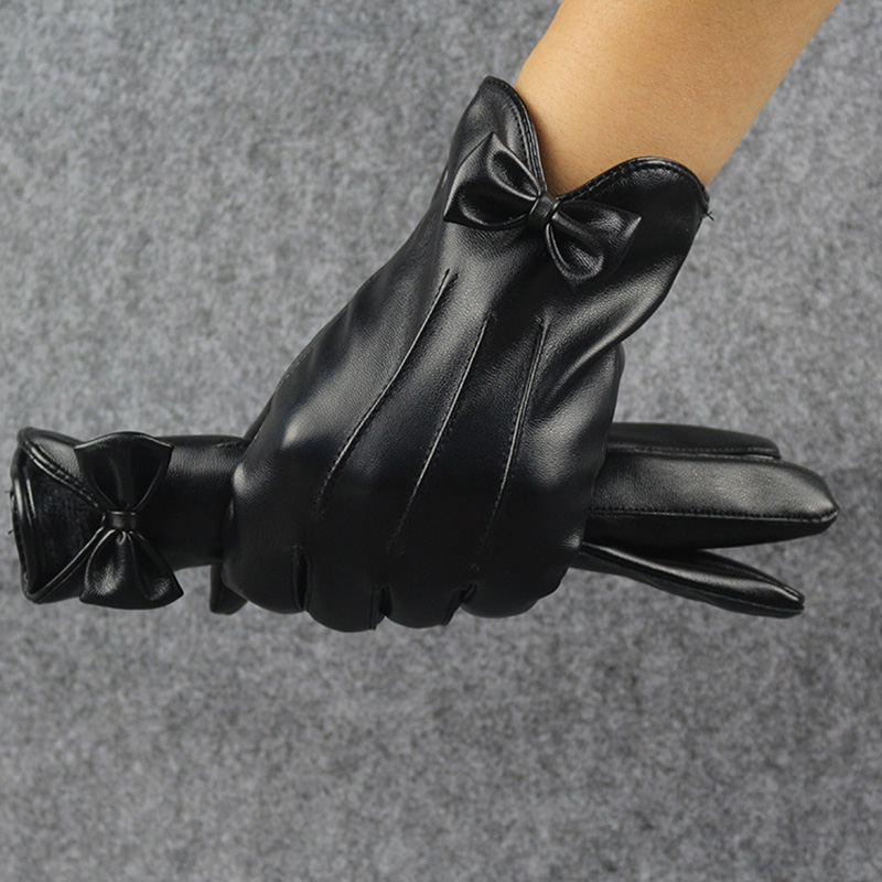 High Quality Leather Female Fa - Leather Work Winter Gloves review and price