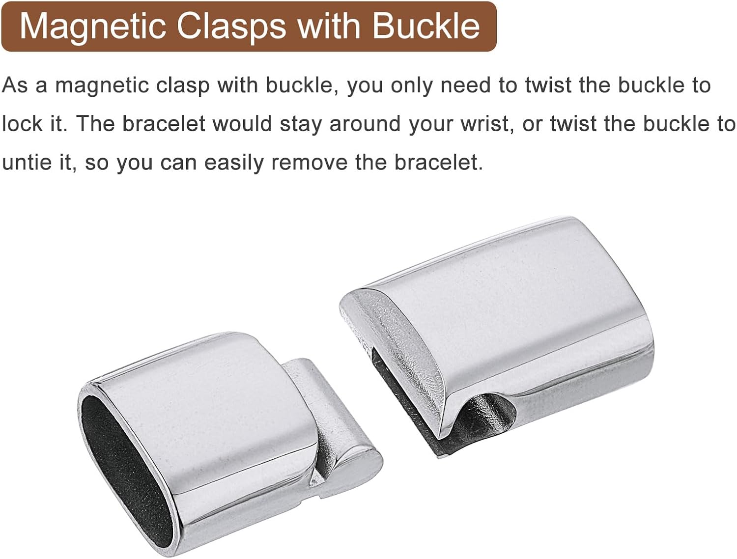 Stainless Steel Magnetic Clasp - Leatherwork Beginner review and price