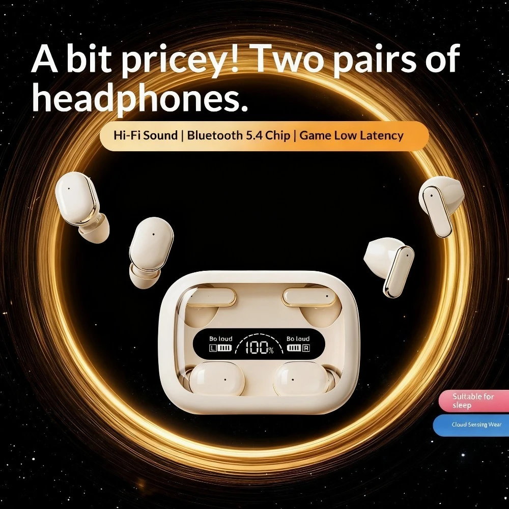 Wireless Earbuds Noise Cancell - Leveling Leatherworking review and price