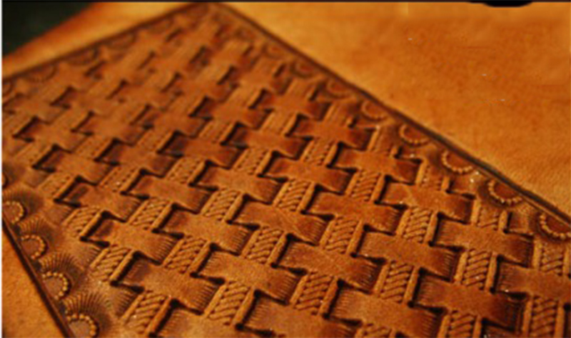 Woven pattern Hand-work unique - Unique Leather Work review and price