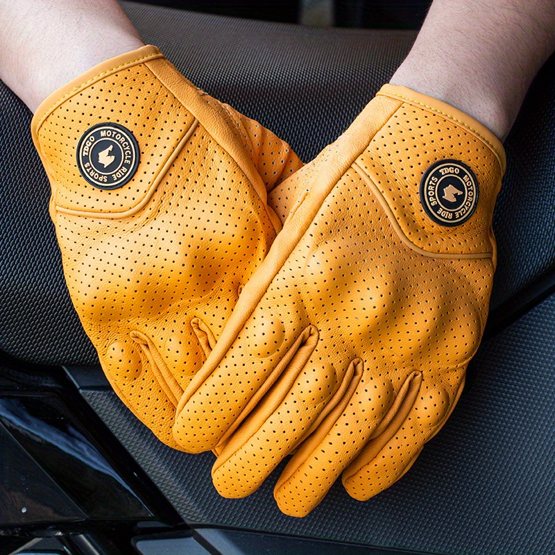 Motorcycle Gloves Windproof an - Leather Work Winter Gloves review and price