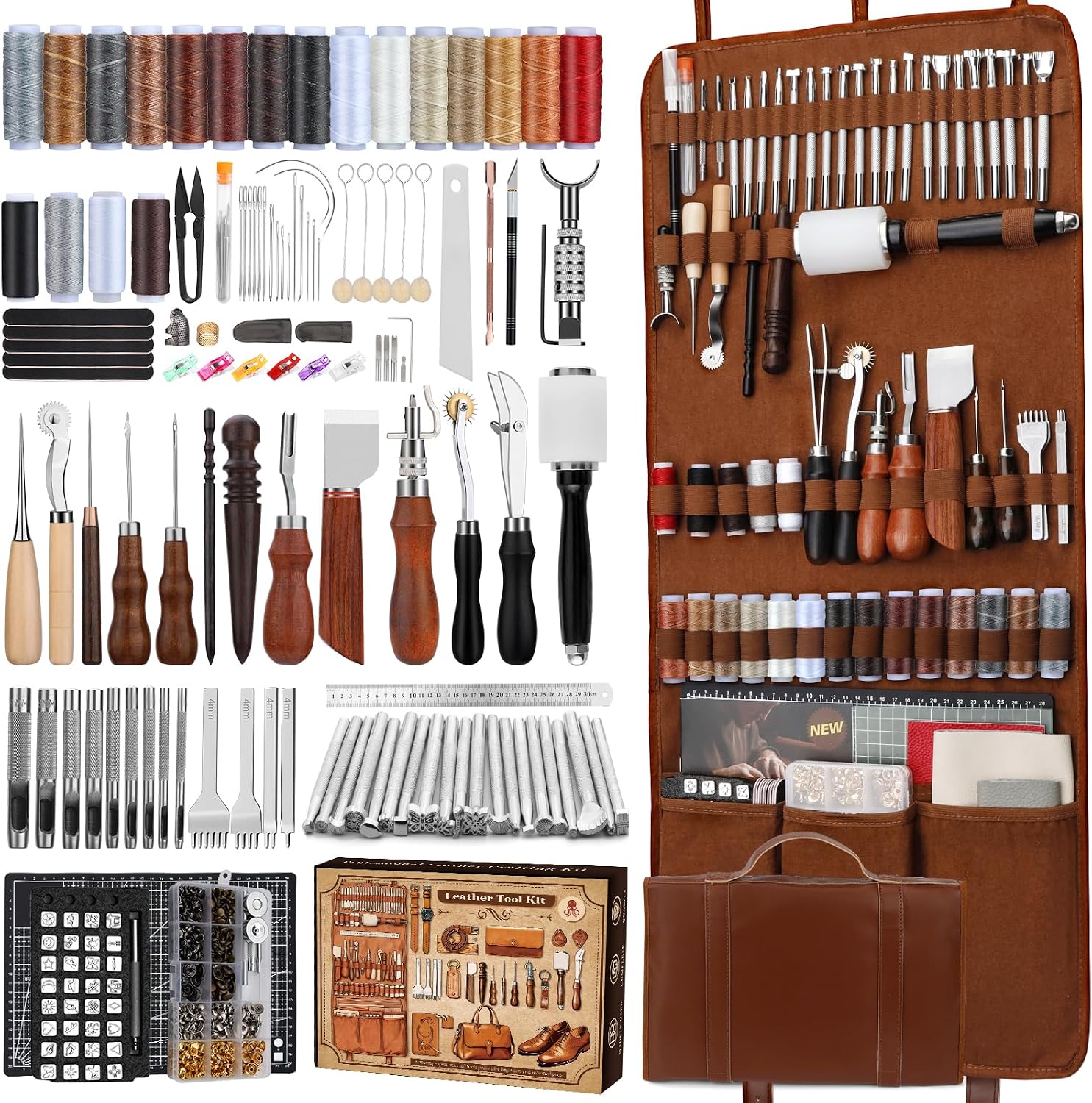 Leather Working Kit, Leather W - Leatherwork Tools review and price