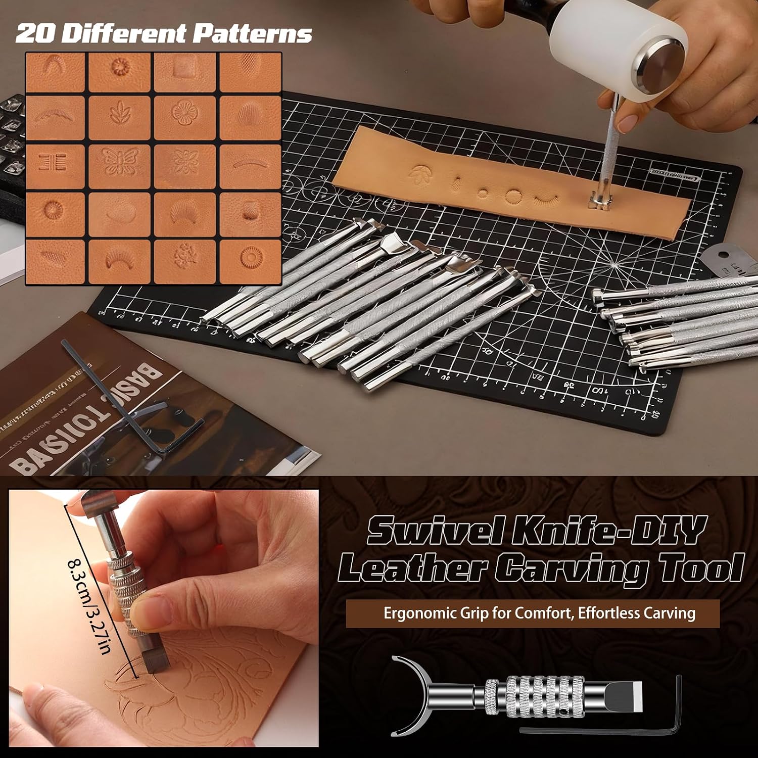 Leather Working Kit, Leather W - Leatherwork Tools review and price
