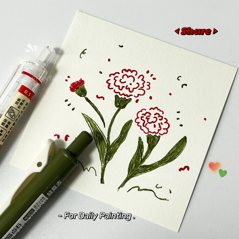 6PCS Colored Calligraphy Pen M - Pentel Pen Energel review and price