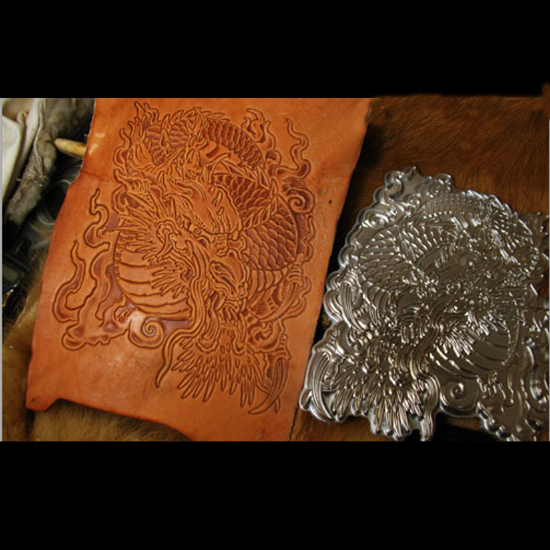 Dragon pattern Hand-work uniqu - Unique Leather Work review and price